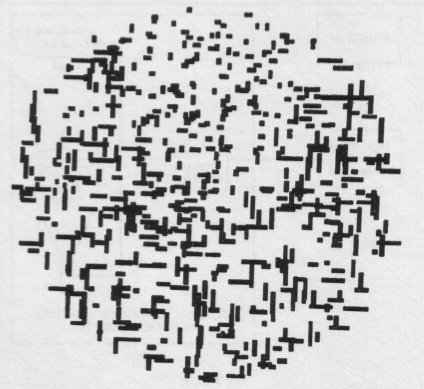 Rhizome > blog > Computer Composition With Lines (1964) - Michael Noll